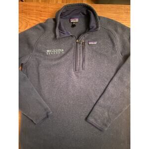 Patagonia Mens Fleece Size XXL Blue Outdoors Sustainable Hiking Billions S 3
